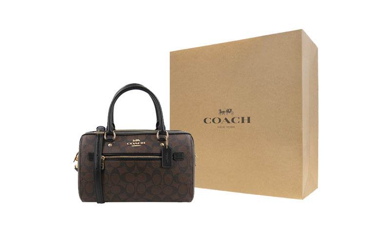 Сумка женская Coach Rowan 27 Old Flower Print Zip - Boxette Shop